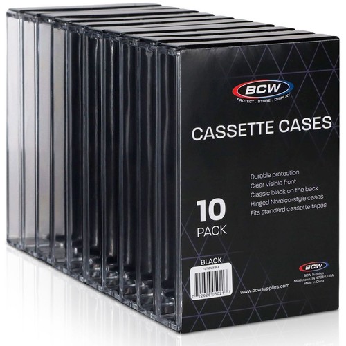 Bcw cassette cases - bcw,