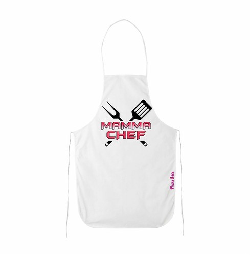 Grembiule cucina scritta mamma - cucina,