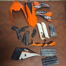 KTM 125 SX EXC PLASTICHE COMPLETE 2008 2011 PLASTICS SET PARAFANGO FIANCHETTI