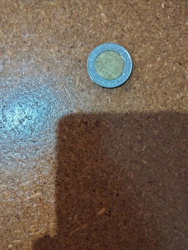 Moneta 500 lire - lire, 50°