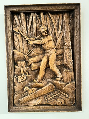 Antica scultura legno - antica, in