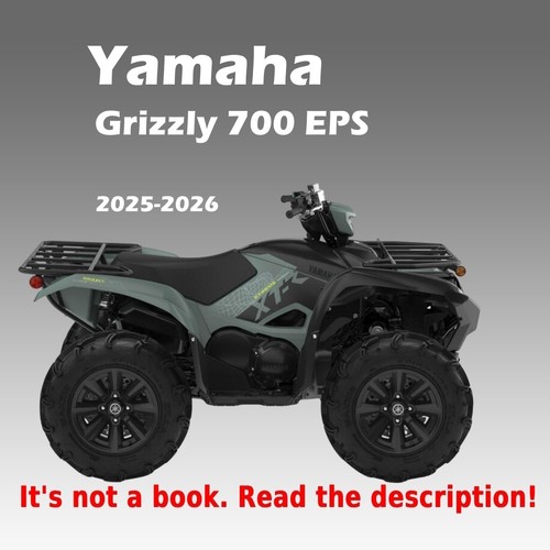 2025 2026 yamaha grizzly 700 - 2025-2026,