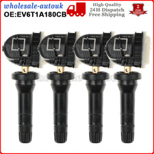 4x Sensore pressione pneumatici TPMS EV6T-1A180-CB adatto per Ford Focus Fiesta C-Max Kuga