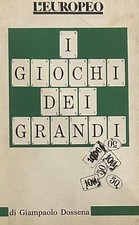 1980 - I GIOCHI DEI GRANDI di