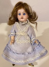 ANTIQUE  BISQUE/Biscuit e Composizione Germany 14 MIGNONETTE DOLL Vintage