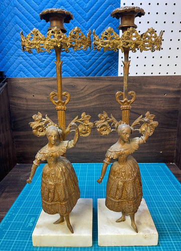 Statuetta ballerina ottone