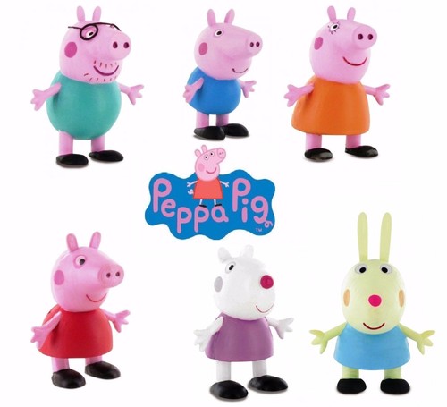Peppa pig set personaggi - set,