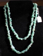 Nuovo Collana In Giada Leggera