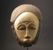 Maschera africana in legno