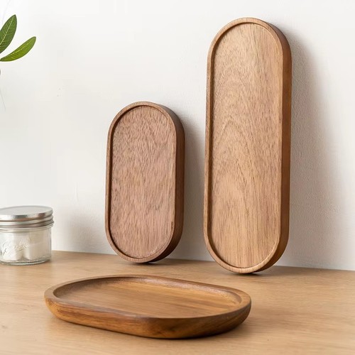 Vassoio quadrato legno - in,