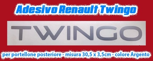 Adesivo renault twingo - renault,
