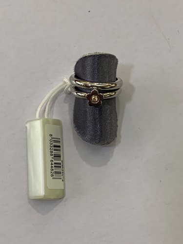 Anello doppio morellato fiore - doppio,