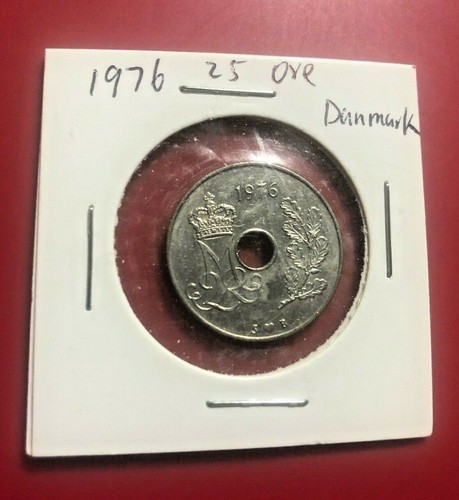 Moneta danese ore del 1976 - moneta,
