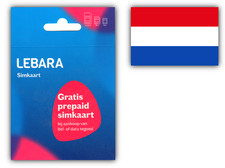 Scheda SIM prepagata Lebara NL