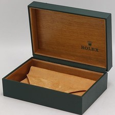 Rolex Watch Box Verde Pelle
