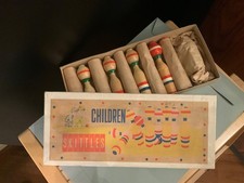 Gioco vintage birilli in