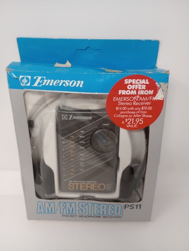 Nos vintage emerson fm - vintage, am/fm