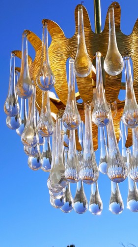 Lampadario anni goccia - anni, 70
