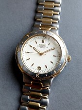 Seiko Vintage 7M42-6A00 Auto Generating System AGS Pre Kinetic 1989