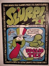 SLURP N. 1 - IL MENSILE DELL'ASSURDO -  EDIZIONI DOMUS 1987 - BUONO (NO GADGET) 