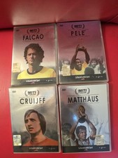 Collezione 4 DVD - I MITI DEL CALCIO - Falcao, Pelé, Cruijff, Matthäus - Ed. La