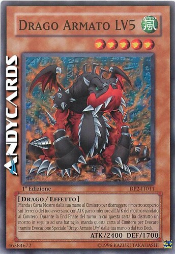Drago armato lv5 armed - lv5, •