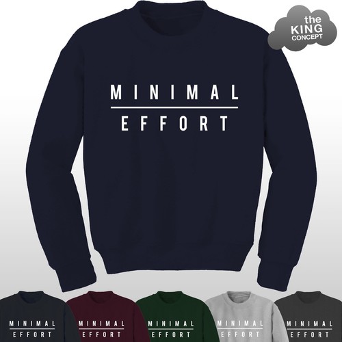 Felpa minimal effort maglione - minimal,