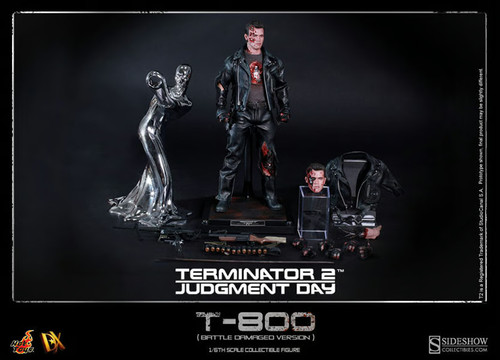 Hot toys 800 battle damaged - hot, toys_t-800