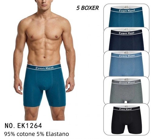 Set boxer uomo - uomo, lunghi