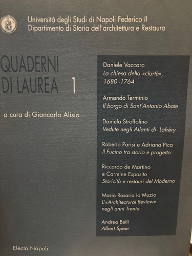 Giancarlo alisio quaderni - giancarlo, di