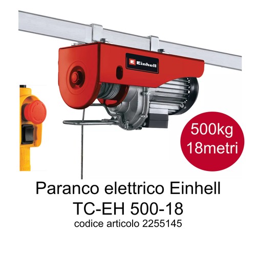 Paranco elevatore elettrico