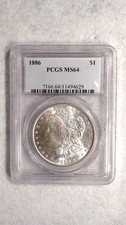 1886 P Morgan Dollar PCGS MS64