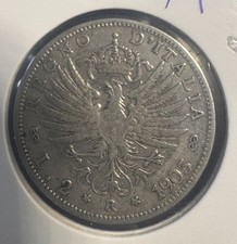 2 LIRE 1905 LIRA ITALIANA