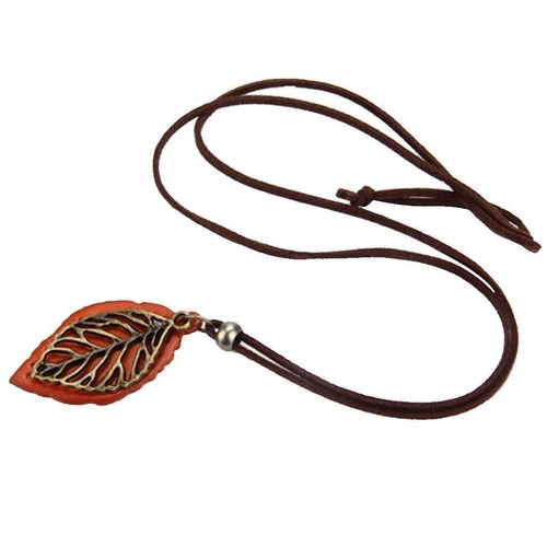 Collana catena con cordino - a,