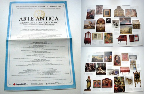 Depliant arte antica biennale - depliant,