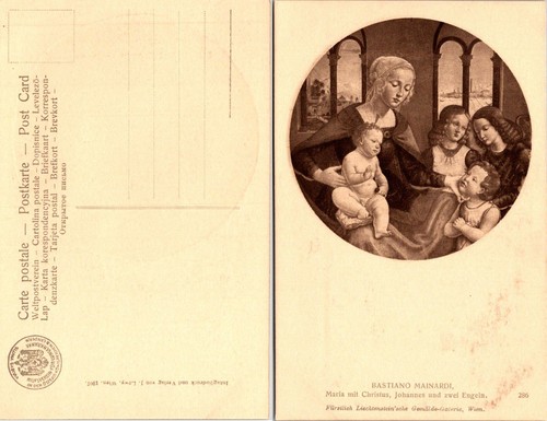 Cartolina bastiano mainardi - bastiano,