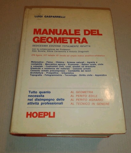 Manuale del geometra luigi - geometra,