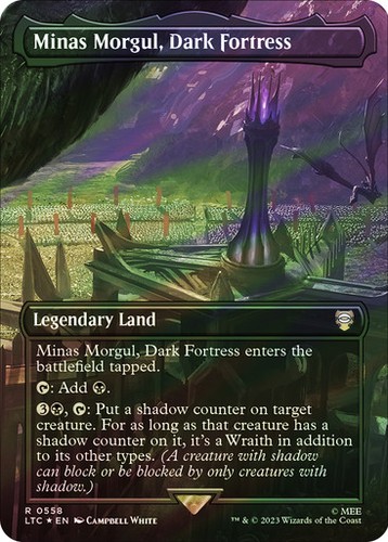 Mtg minas morgul dark - minas, morgul,