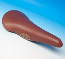 SELLA CINELLI UNICANITOR  ricondizionata PELLE BROWN NUOVA 280x 139mm 320 Grammi