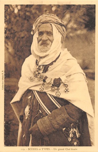 Cpa algerie scenes types un - cpa,