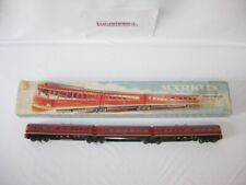 Märklin HO 3025.2 DB automotrice rapida tedesca, tre pezzi #d284