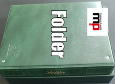 RACCOGLITORE PER FOLDER VUOTO - COLLEZIONE  FOLDER VOLANTINI DEPLIANT PUBBLICITA