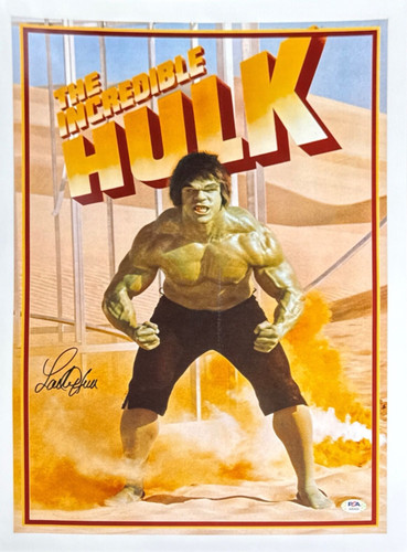 Foto firmata lou ferrigno - foto,