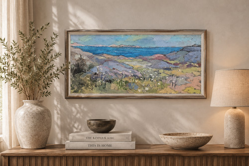 Paesaggio costiero scandinavo - paesaggio,