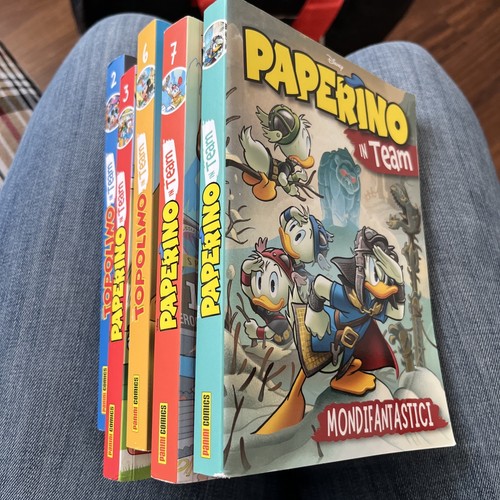 Paperino topolino team 2 - topolino, in