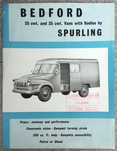 Carrozzerie furgone bedford - carrozzerie,