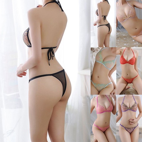 Donna pizzo reggiseno set - donna,
