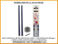 Kit spazzacamino composto da 6