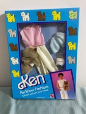 MODA VINTAGE MATTEL KEN PET SHOW CON PET FRIEND NRFB. MNRFB! #3665