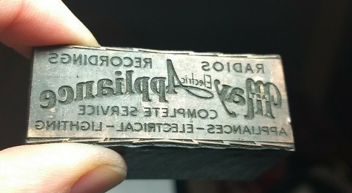 Blocco stampa letterpress - blocco,